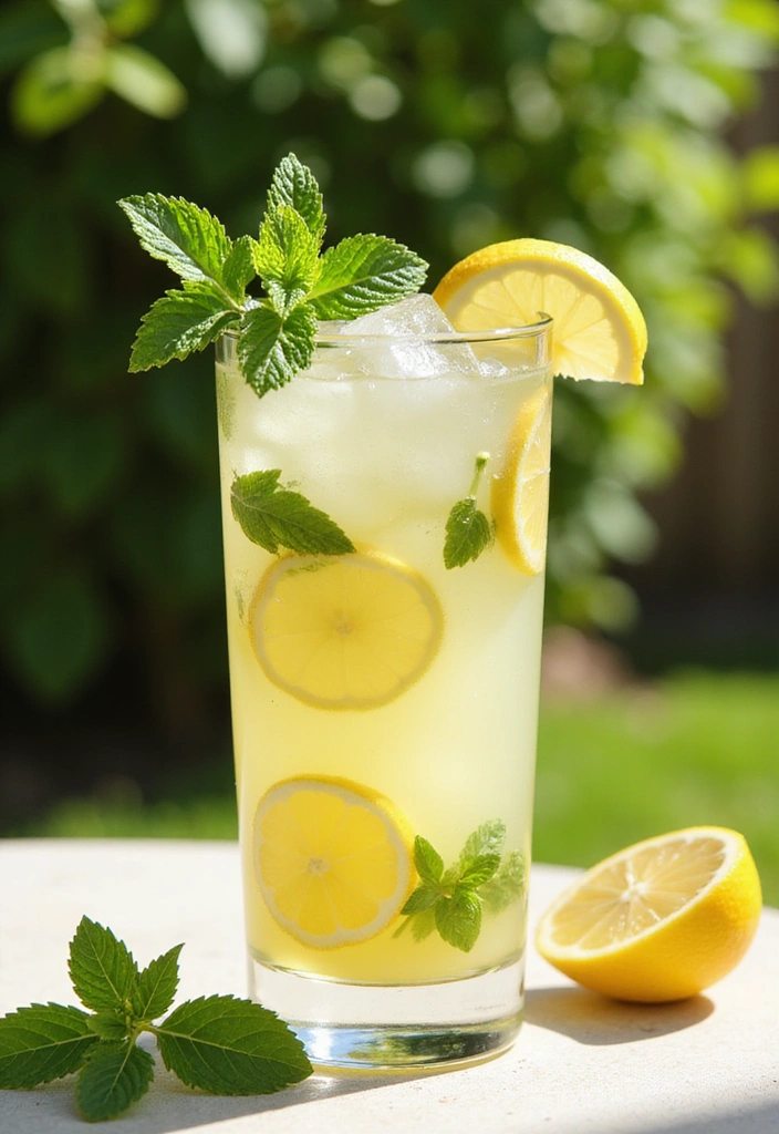 15 Easy Ramadan Recipes That Will Make Your Iftar Unforgettable (You’ll Love #7!) 29 15 Easy Ramadan Recipes That Will Make Your Iftar Unforgettable (You’ll Love #7!) - 10. Mint Lemonade