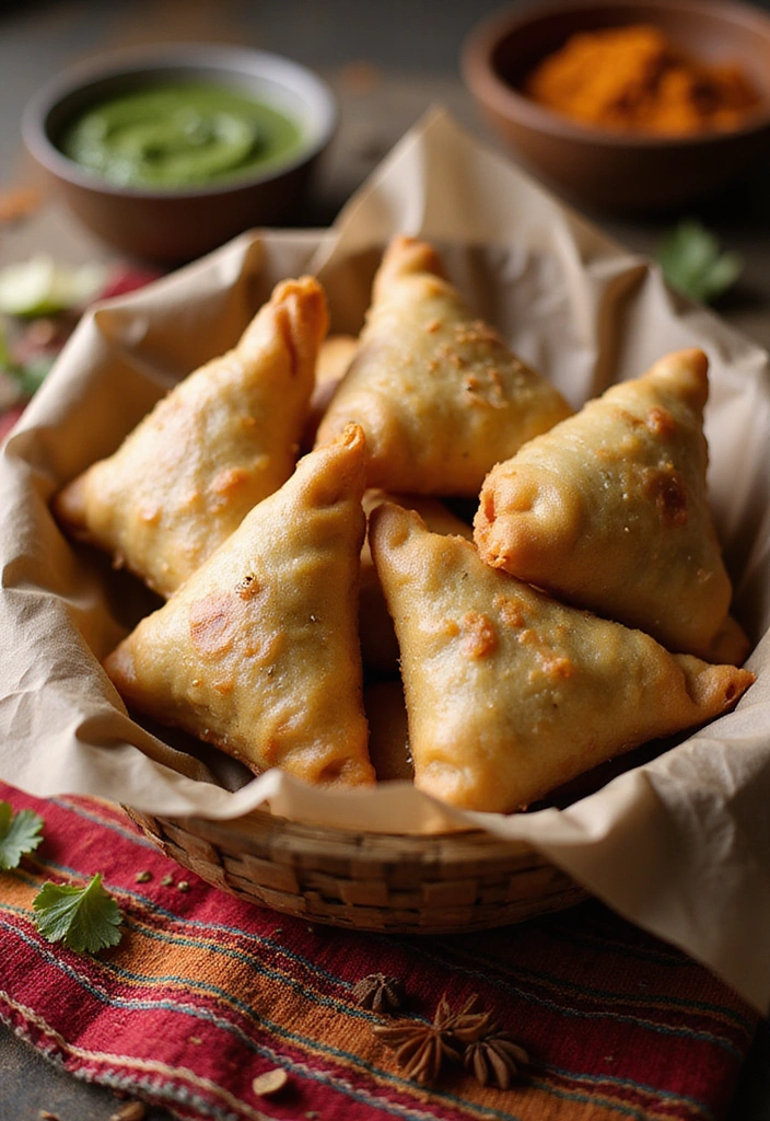 15 Easy Ramadan Recipes That Will Make Your Iftar Unforgettable (You’ll Love #7!) 25 15 Easy Ramadan Recipes That Will Make Your Iftar Unforgettable (You’ll Love #7!) - 6. Samosas