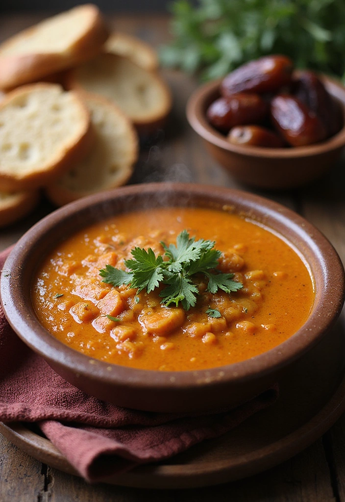 15 Easy Ramadan Recipes That Will Make Your Iftar Unforgettable (You’ll Love #7!) 33 15 Easy Ramadan Recipes That Will Make Your Iftar Unforgettable (You’ll Love #7!) - 14. Harira (Moroccan Soup)