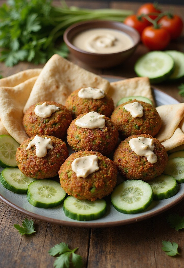 15 Easy Ramadan Recipes That Will Make Your Iftar Unforgettable (You’ll Love #7!) 23 15 Easy Ramadan Recipes That Will Make Your Iftar Unforgettable (You’ll Love #7!) - 4. Falafel