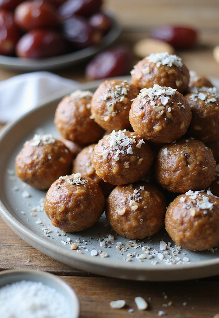 15 Easy Ramadan Recipes That Will Make Your Iftar Unforgettable (You’ll Love #7!) 26 15 Easy Ramadan Recipes That Will Make Your Iftar Unforgettable (You’ll Love #7!) - 7. Date and Nut Energy Balls