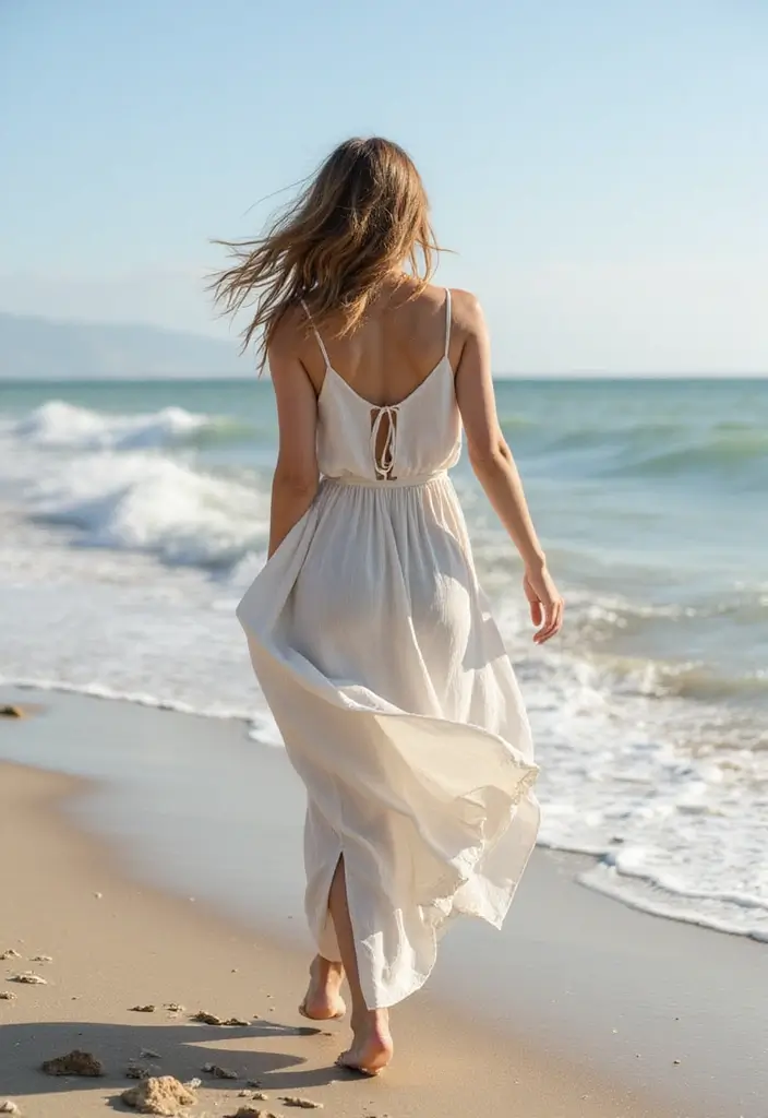 25 Gorgeous Summer Dresses That Will Turn Heads (You Won't Believe #13!) 19 25 Gorgeous Summer Dresses That Will Turn Heads (You Won't Believe #13!) - 2. Breezy Maxi Dress with Slits
