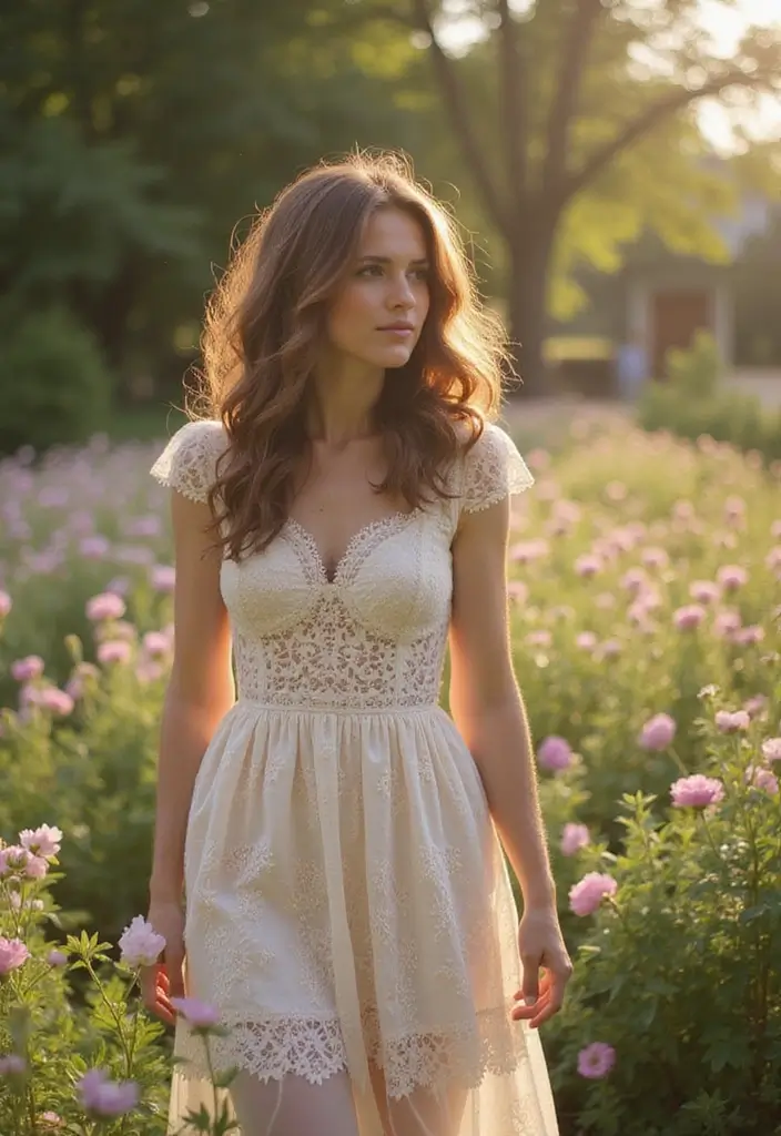 25 Gorgeous Summer Dresses That Will Turn Heads (You Won't Believe #13!) 36 25 Gorgeous Summer Dresses That Will Turn Heads (You Won't Believe #13!) - 18. Lovely Lace Dress