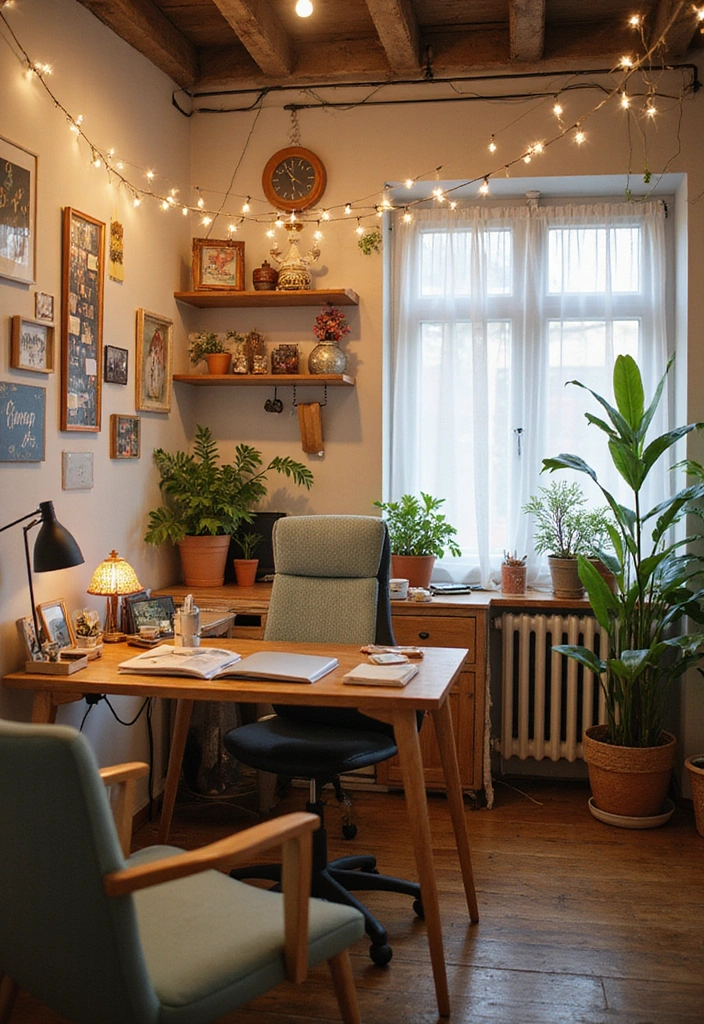 15 Feminine Workspace Inspirations That'll Boost Your Productivity (And Your Mood!) 37 15 Feminine Workspace Inspirations That'll Boost Your Productivity (And Your Mood!) - 19. Whimsical Decor