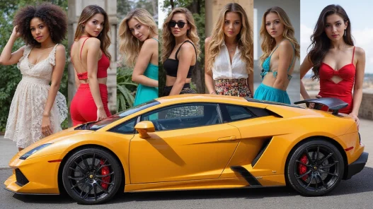 Girl Car