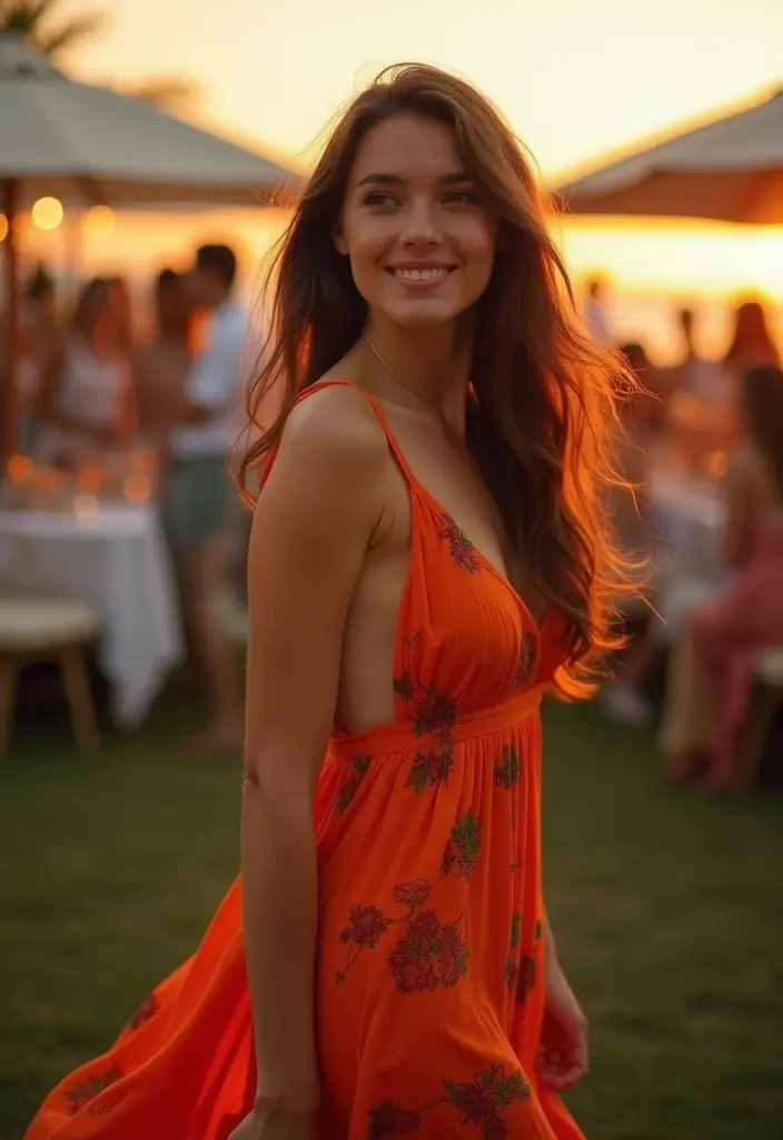 25 Gorgeous Summer Dresses That Will Turn Heads (You Won't Believe #13!) 29 25 Gorgeous Summer Dresses That Will Turn Heads (You Won't Believe #13!) - 11. Vibrant Slip Dress
