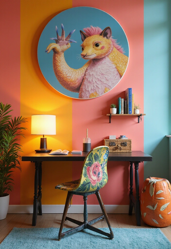 15 Feminine Workspace Inspirations That'll Boost Your Productivity (And Your Mood!) 35 15 Feminine Workspace Inspirations That'll Boost Your Productivity (And Your Mood!) - 17. Functional Art