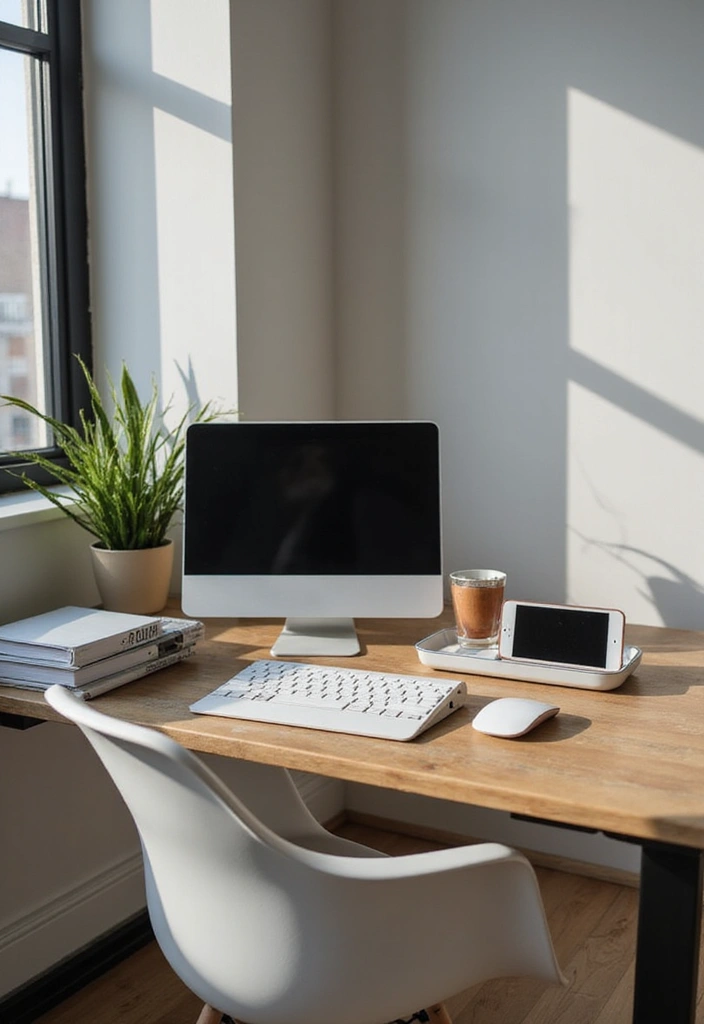 15 Feminine Workspace Inspirations That'll Boost Your Productivity (And Your Mood!) 38 15 Feminine Workspace Inspirations That'll Boost Your Productivity (And Your Mood!) - 20. Tech-Savvy Solutions