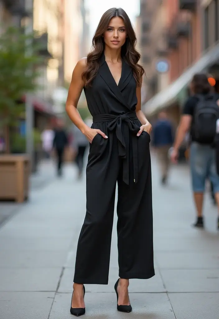 25 Gorgeous Summer Dresses That Will Turn Heads (You Won't Believe #13!) 33 25 Gorgeous Summer Dresses That Will Turn Heads (You Won't Believe #13!) - 15. Sophisticated Jumpsuit