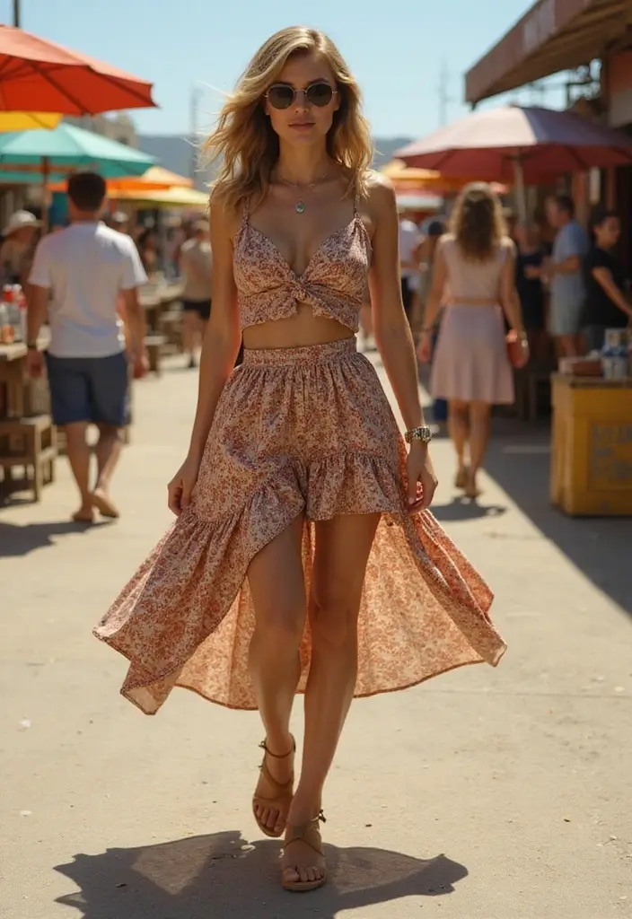 25 Gorgeous Summer Dresses That Will Turn Heads (You Won't Believe #13!) 34 25 Gorgeous Summer Dresses That Will Turn Heads (You Won't Believe #13!) - 16. Retro Inspired Dress