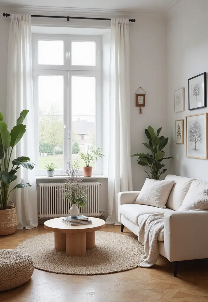 25 Living Room Ideas That'll Make You Feel Like You're in a Magazine (Wait Until You See #15!) 23 20 Living Room Ideas That'll Make You Feel Like You're in a Magazine (Wait Until You See #15!) - 5. Scandi Simplicity