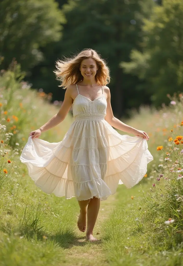 25 Gorgeous Summer Dresses That Will Turn Heads (You Won't Believe #13!) 23 25 Gorgeous Summer Dresses That Will Turn Heads (You Won't Believe #13!) - 5. Statement Tiered Dress