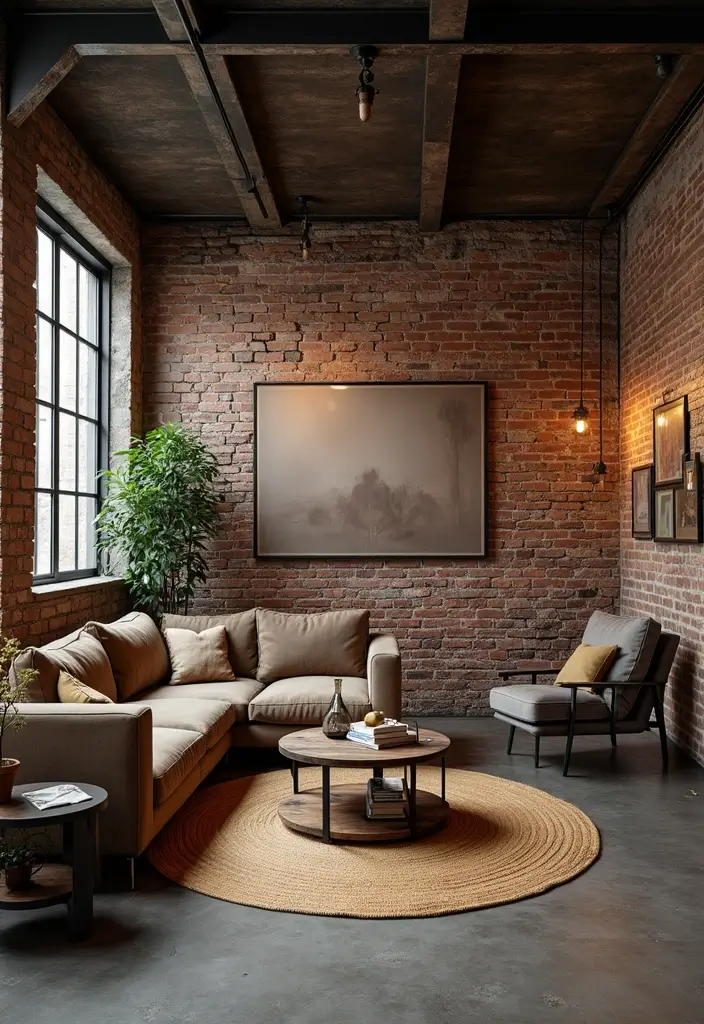 25 Living Room Ideas That'll Make You Feel Like You're in a Magazine (Wait Until You See #15!) 22 20 Living Room Ideas That'll Make You Feel Like You're in a Magazine (Wait Until You See #15!) - 4. Industrial Edge