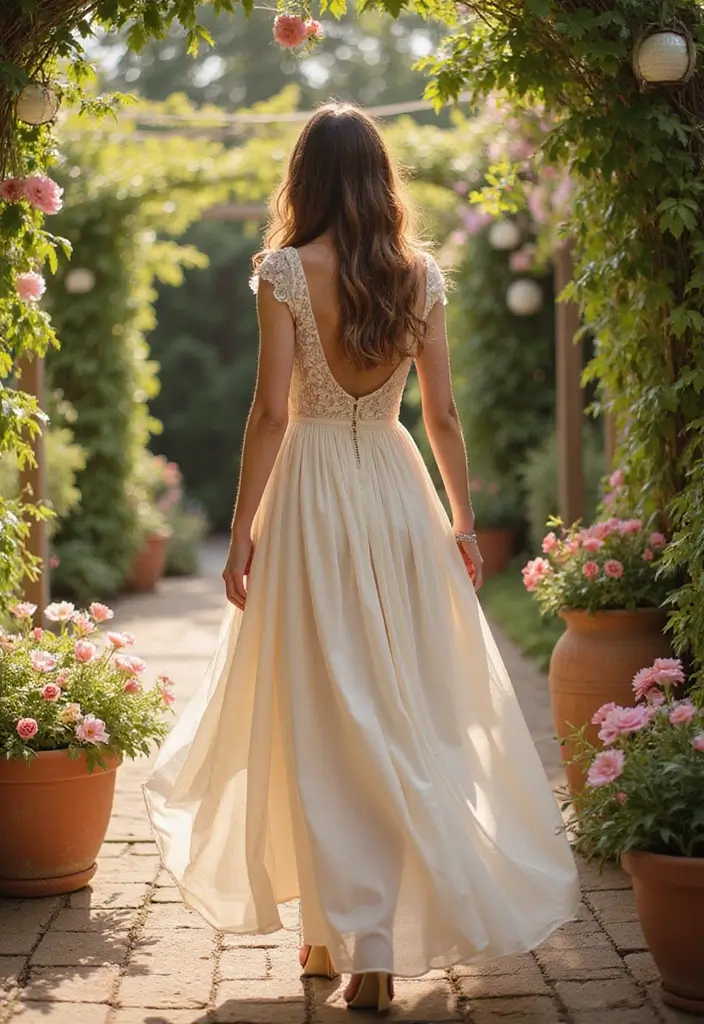 25 Gorgeous Summer Dresses That Will Turn Heads (You Won't Believe #13!) 38 25 Gorgeous Summer Dresses That Will Turn Heads (You Won't Believe #13!) - 20. Timeless Tea-Length Dress