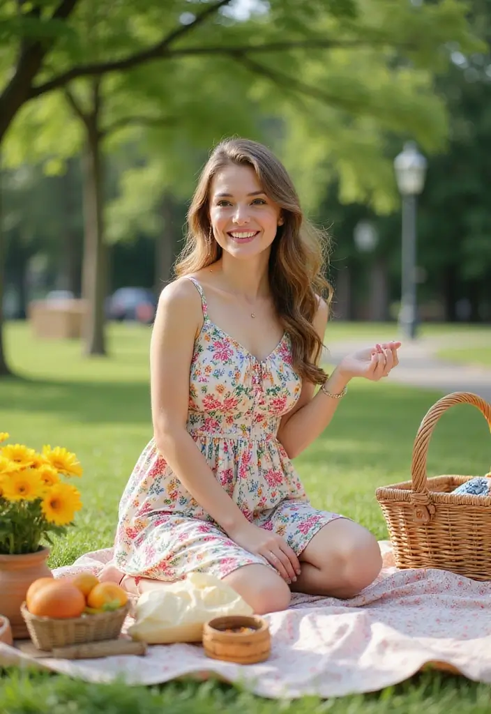 25 Gorgeous Summer Dresses That Will Turn Heads (You Won't Believe #13!) 22 25 Gorgeous Summer Dresses That Will Turn Heads (You Won't Believe #13!) - 4. Breezy A-Line Sundress