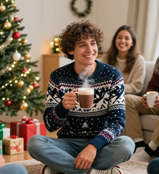 5 Retro Christmas Sweater Outfits That Bring Back the Warmth of Holiday Nostalgia!