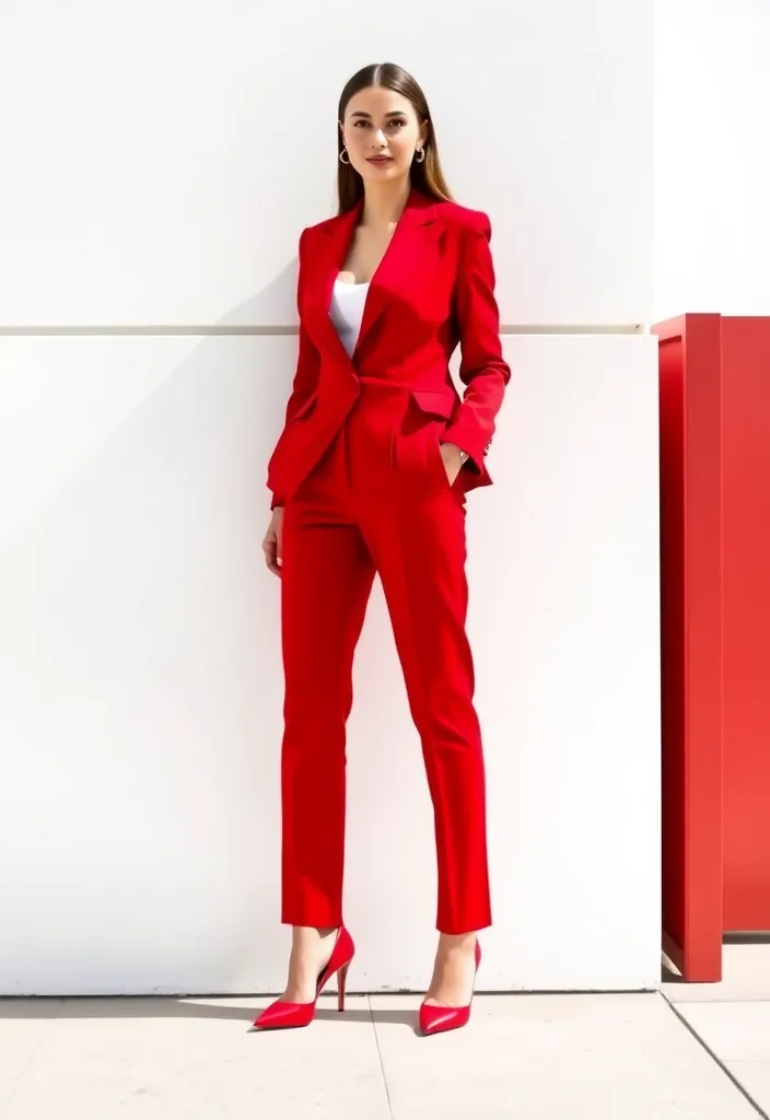 14 Chic Valentine's Outfits That Will Turn Heads (Watch Out for #11!) - 10. Monochrome Magic 1