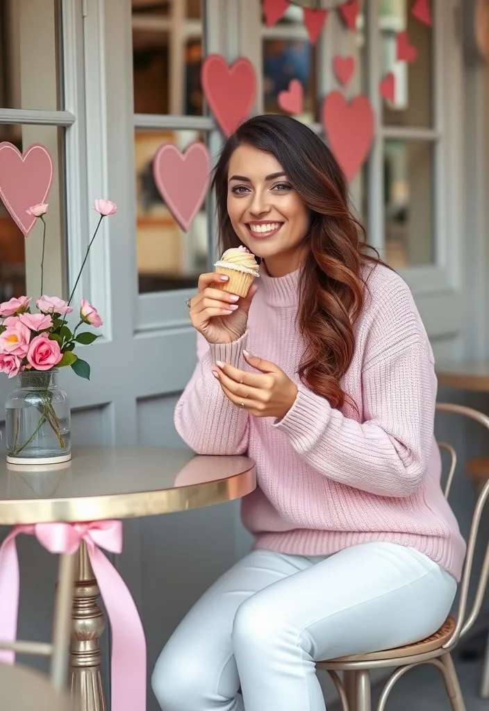 14 Chic Valentine's Outfits That Will Turn Heads (Watch Out for #11!) - 4. All About Pink 1