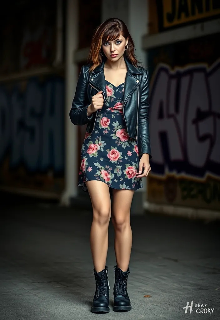 14 Chic Valentine's Outfits That Will Turn Heads (Watch Out for #11!) - 5. Edgy Leather 1