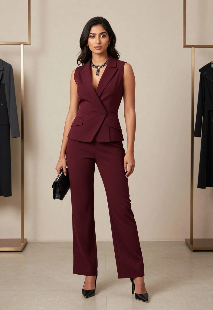 5 Stylish Valentine Outfits That Will Turn Heads on Date Night (Wait for #6!) - 2. Chic Jumpsuit 1