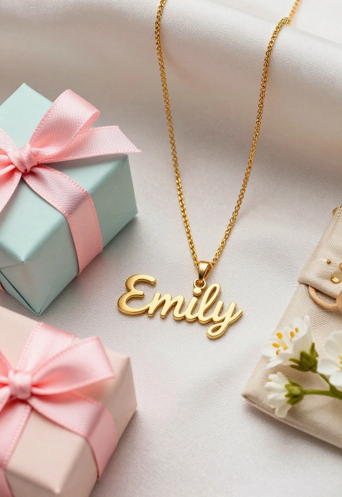 5 Personalized Gifts That Will Make You the Star of Every Occasion (You Won't Believe #12!) - 1. Custom Name Jewelry 1
