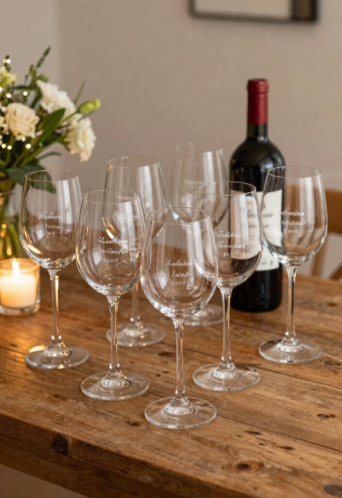 5 Personalized Gifts That Will Make You the Star of Every Occasion (You Won't Believe #12!) - 5. Personalized Wine Glasses 1