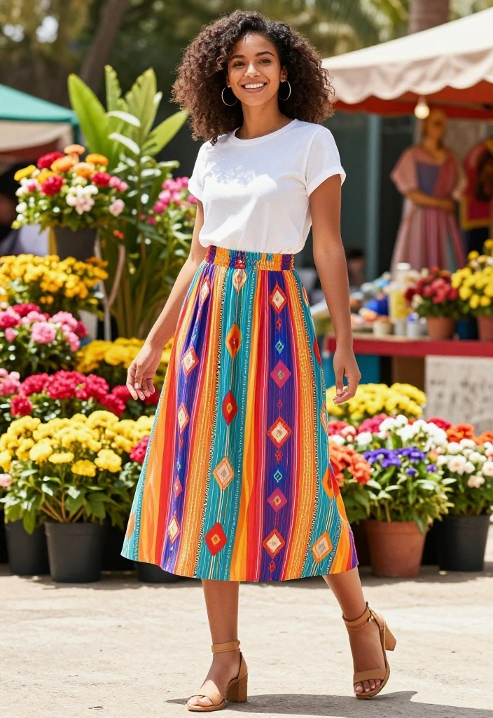 16 Stunning Maxi Skirts You Need in Your Closet Right Now (Trust Us, #5 Will Change Your Life!) - 16. Statement Color Maxi 1