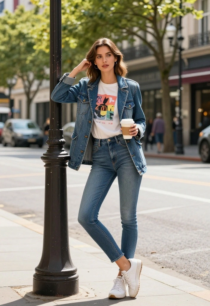 5 Casual Blazers That Will Instantly Elevate Your Everyday Look (You Won't Believe #5!) 19 5 Casual Blazers That Will Instantly Elevate Your Everyday Look (You Won't Believe #5!) - 1. The Classic Denim Blazer 1