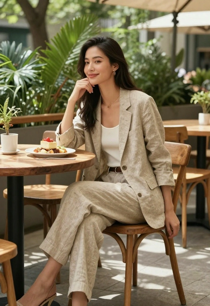 5 Casual Blazers That Will Instantly Elevate Your Everyday Look (You Won't Believe #5!) 41 5 Casual Blazers That Will Instantly Elevate Your Everyday Look (You Won't Believe #5!) - 3. The Lightweight Linen Blazer 1