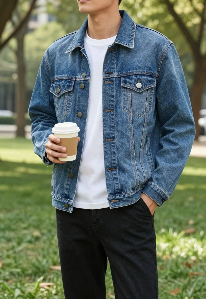 5 Iconic Denim Jackets That Will Upgrade Your Casual Look (Find Your Favorite in #9!) - 1. The Classic Blue Denim Jacket 1