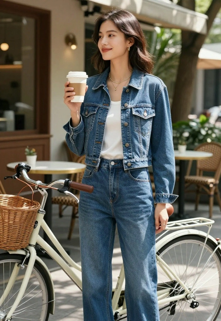 5 Iconic Denim Jackets That Will Upgrade Your Casual Look (Find Your Favorite in #9!) - 4. The Cropped Denim Jacket 1