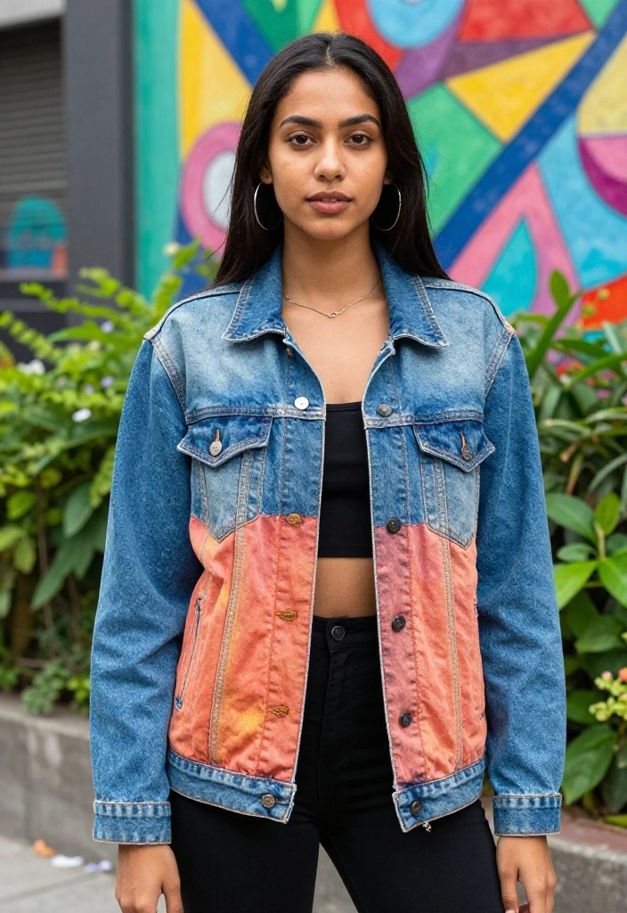5 Iconic Denim Jackets That Will Upgrade Your Casual Look (Find Your Favorite in #9!) - 5. The Colored Denim Jacket 1
